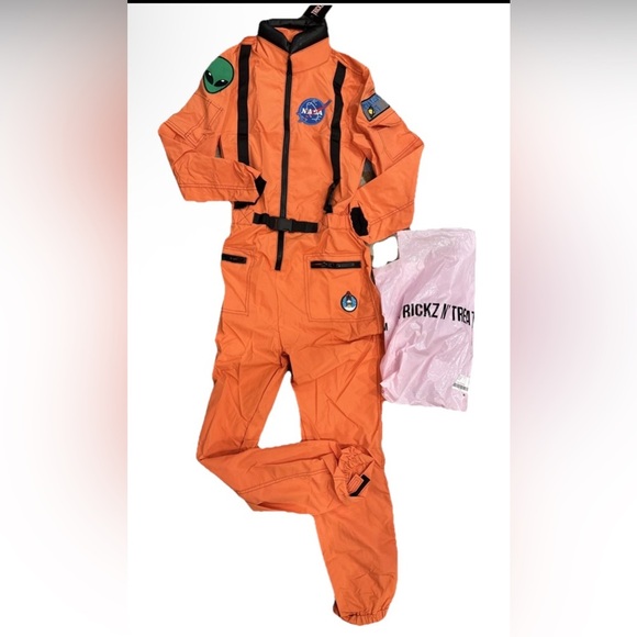 Dolls Kill NASA-TY Flight Suit Costume Sz small Halloween Space Astronaut - Picture 3 of 9